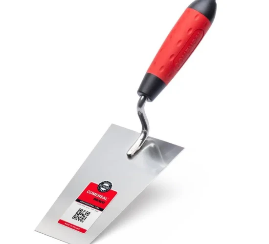 Мистрия трапец с червена гумена дръжка 160x60x90mm.png